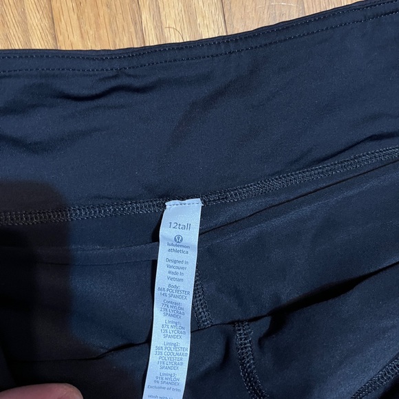 Lululemon Pace Rival Skirt IIR 12 Tall. - Picture 2 of 4